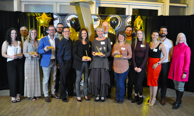 2019 recipients of the Spike Business Awards