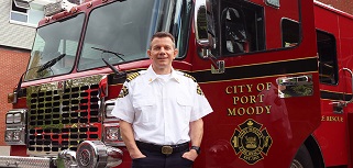 Fire Chief Darcey O'Riordan