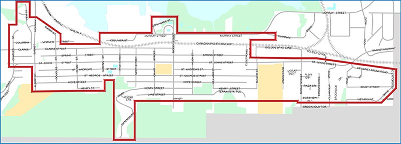 moody centre water main flushing map