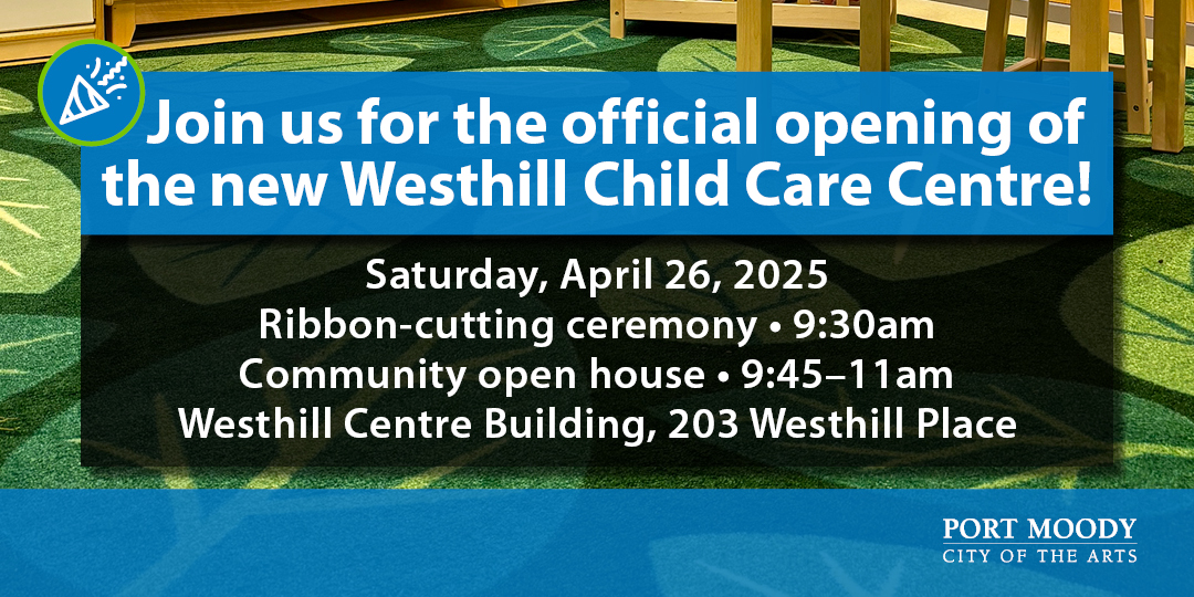 Westhill chilecare centre opening announcement banner
