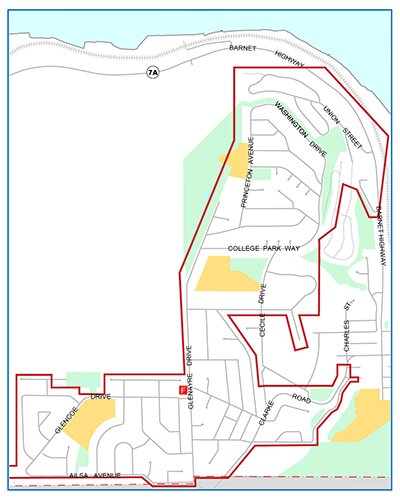 watermain flusing map