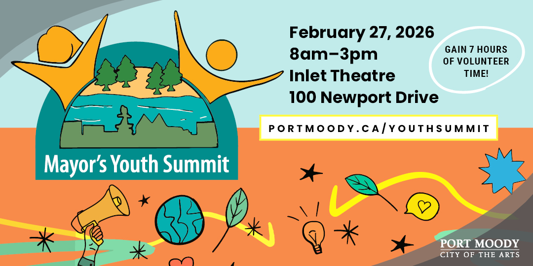 Logo next to date and time details