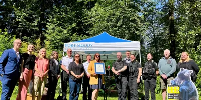 Port Moody receives Bear Smart Certification