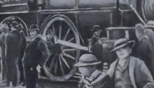 The Arrival of the First Transcontinental Train July 4, 1886