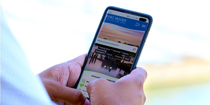 cell phone in hand