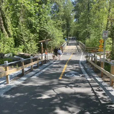 Shoreline trail paved section