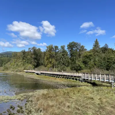 Shoreline boardwalk Murray St side