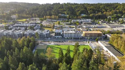 aerial view of Port Moody