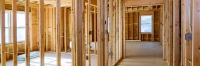 A house under construction