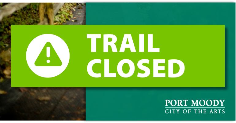 trail closed banner