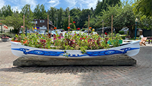 the canoe