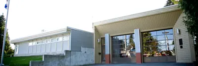 Exterior photo of fire station