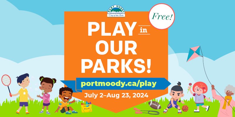 play in our parks banner