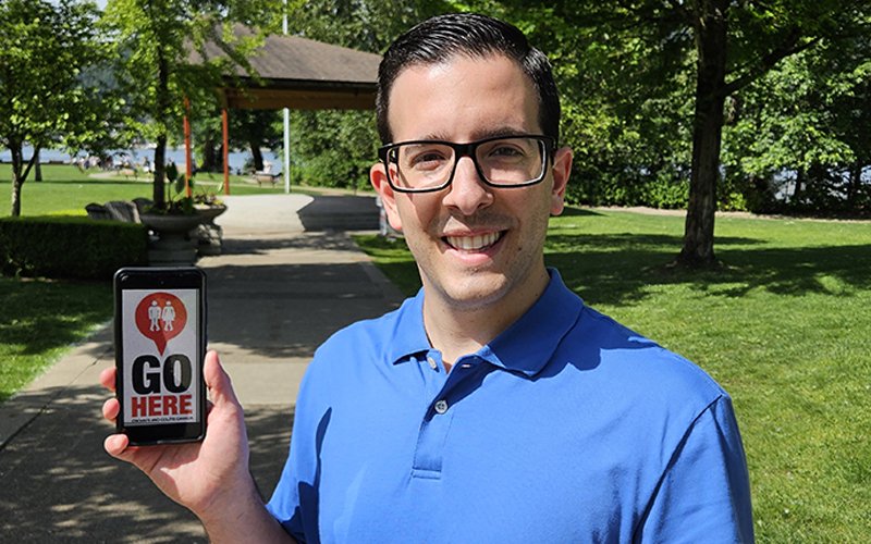 Crohn’s and Colitis Canada’s GoHere™ app