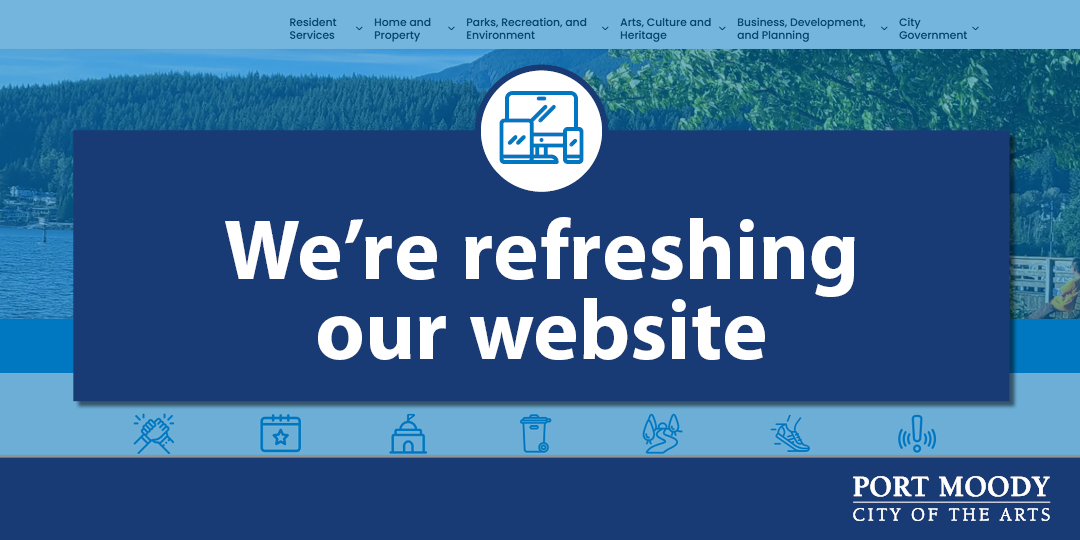 website refresh announcement banner