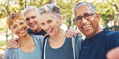 seniors in a group