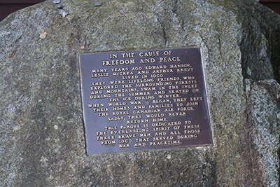 Stone marker for Ioco military