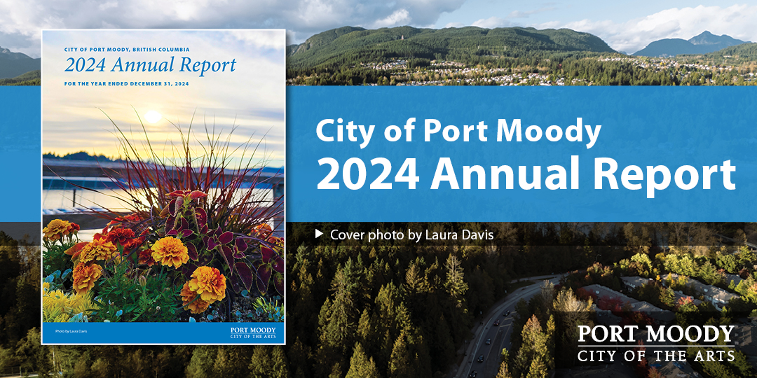 2024 annual report banner graphic with view of Moody Arm inlet
