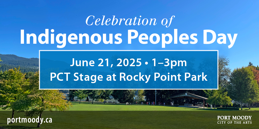 Indigenous peoples day announcement banner