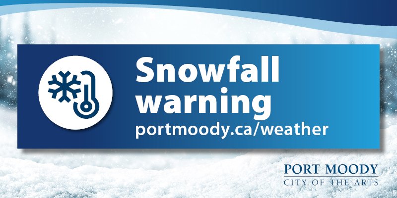 snowfall warning