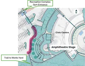 Trail To Works Yard