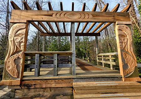 Squamish Nation House Post