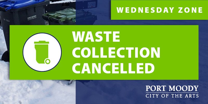 wednesday collection cancelled