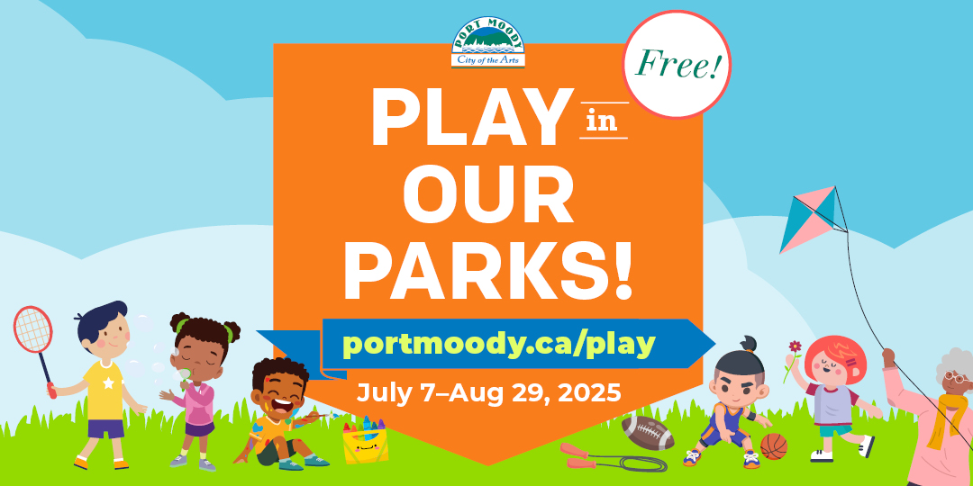 play in our parks announcement graphic banner