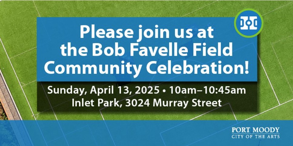 Bob Favelle Field Community Celebration word graphic