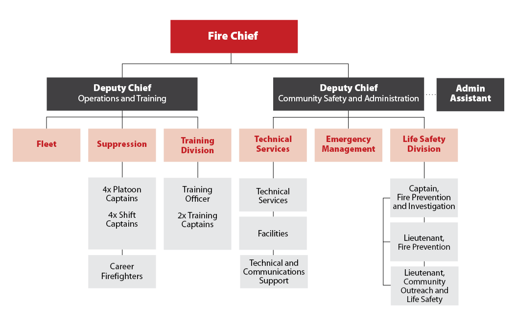 Department org chart